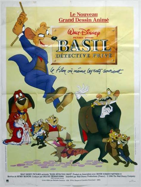 The Great Mouse Detective Poster Us Px Atelier Yuwa