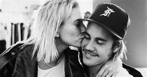 Justin Bieber And Hailey Baldwin Share Steamy Kiss In A Pool Days After