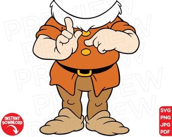 Doc Dwarf Clipart - Etsy