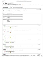 Revisar Env O De Evaluaci N Actividad Automatizadaprocesos Pdf