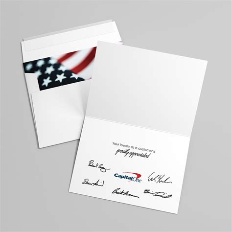 American Flag Card By Brookhollow