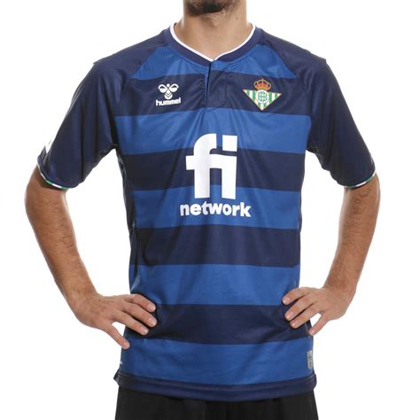 Camiseta Hummel 2a Real Betis 2022 2023 Azul Futbolmania