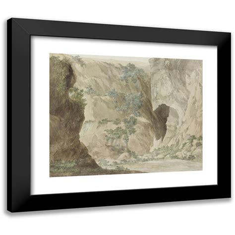 Abraham Louis Rodolphe Ducros X Black Modern Framed Museum Art