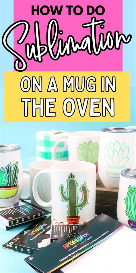 How to Do Sublimation on Mugs Using an Oven | Coffee mug crafts ...