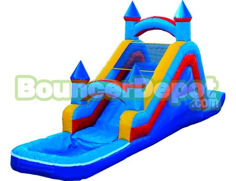 Inflatable Castle Water Slide BouncerDepot