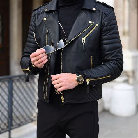 Menstylica Leather Jacket Lambskin Leather Jacket Leather Jacket Men