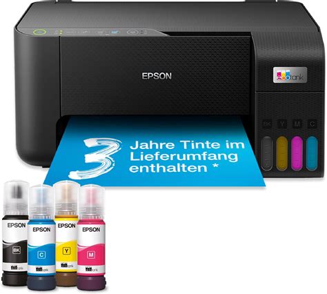 Epson Ecotank Et Din A Multifunktions Wlan Tintentankdrucker Mit