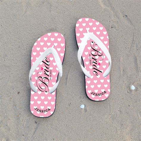 Bride Flip Flopsbride Flip Floppersonalized Flip Flops For Etsy