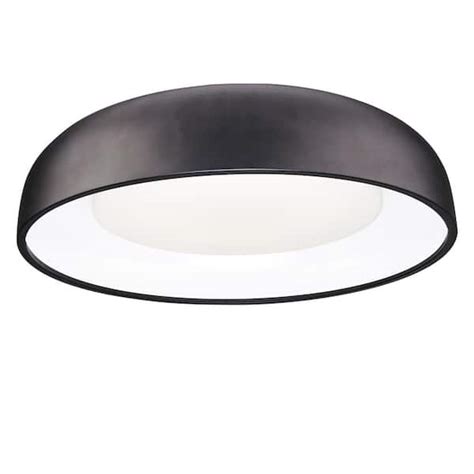 Kuzco Beacon In Light Watt Black Integrated Led Flush Mount