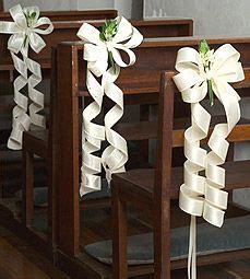 17 Liz S Wedding Pew Bows Ideas Pew Bows Wedding Wedding Pews