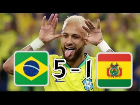 Neymar Broke Pele S Record Brazil Vs Bolivia All Goals