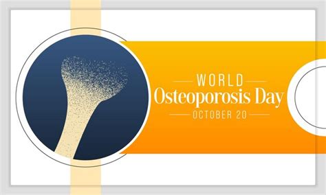 O dia mundial da osteoporose é comemorado todos os anos em 20 de