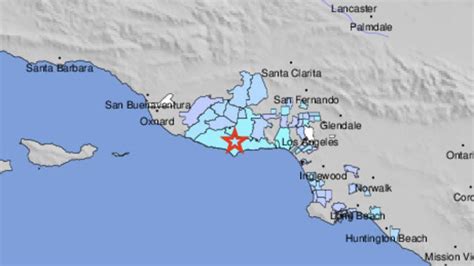 Malibu Earthquake Shakes Parts Of La Nbc Los Angeles