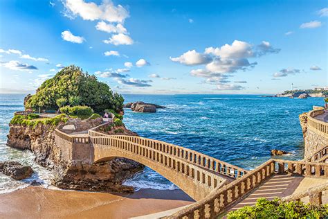 Biarritz Am Atlantik Surfen Strand Mehr Zum K Stenort