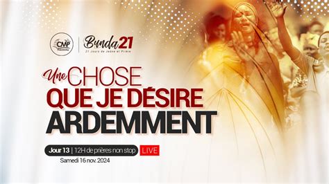 Live Bunda Jour H De Pri Res Non Stop Centre Missionnaire