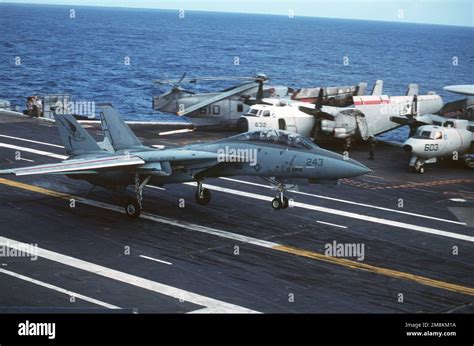 An F A Tomcat Aircraft Of Reserve Fighter Squadron Vf