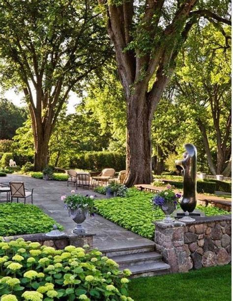 Pin By Misha Alexis On Les Beaux Jardins Hardscape Backyard Garden