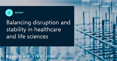 Balancing Disruption And Stability In Healthcare And Life Sciences