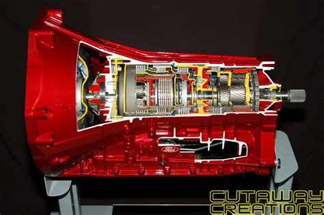 Ford 6r60e Six Speed Automatic Transmission Cutaway Creations