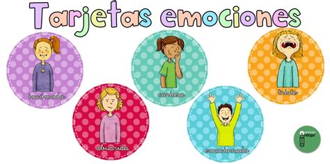 Tarjetas Preciosas Cahiptas Emociones Y Sentimientos Para La Mesa