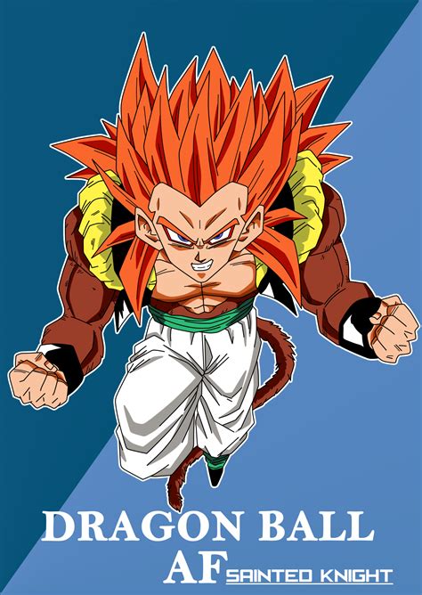 Dragon Ball Af Gotenks Ssj4 By Saintedknight On Deviantart