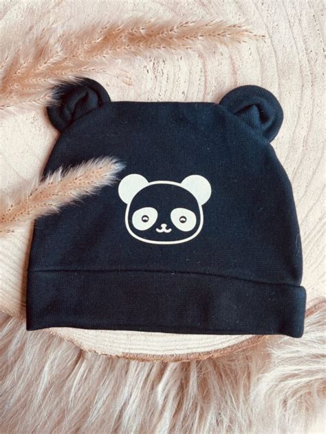 Bonnet personnalisé panda Babanono