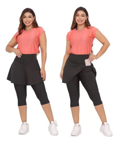 Conjunto Fitness Moda Evangelica Capri Bolso Blusa Dry Fit