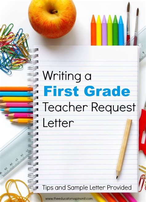 First Grade Teacher Request Letter For Parents