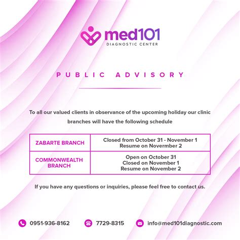 Med 101 Diagnostic Center Co
