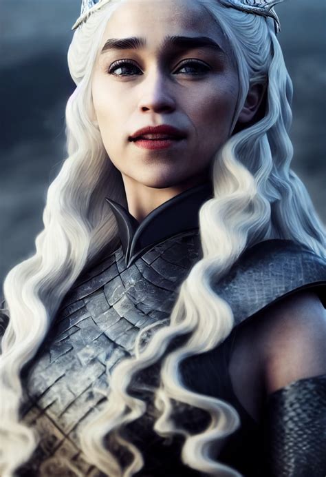 Photographic Portrait Of A Queen Daenerys Targaryen Midjourney OpenArt