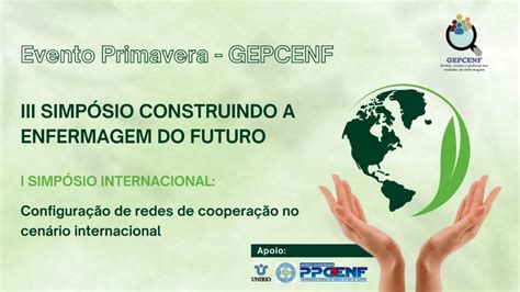 Evento Primavera Gpecenf Iii Simp Sio Construindo A Enfermagem Do