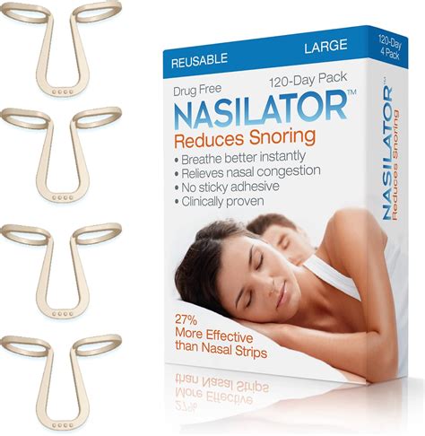 Amazon Nasilator Sleep Pack Of 4 Nasal Dilators For Sleeping