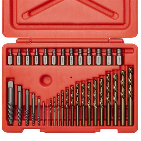 NEIKO 04206A Screw Extractor Set Broken Bolt Remover Multispline And