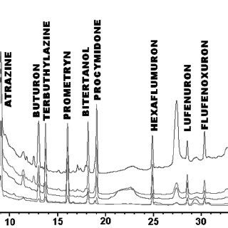 Chromatogram Obtained By HPLC DAD After SPE Method From The Spiked Wine