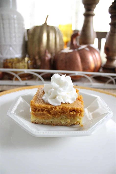 Pumpkin Ooey Gooey Butter Cake Recipe Mornings On Macedonia