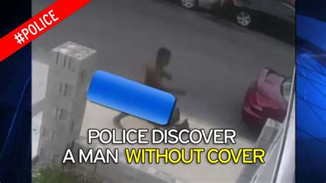 Police Search For Naked Man Spotted On Cctv After Woman Is Grabbed By