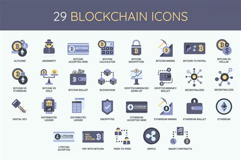 Blockchain Icon Free