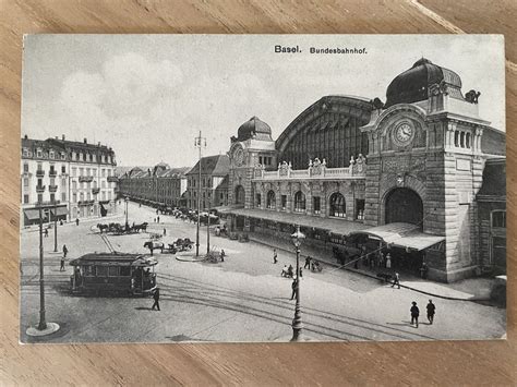 Postkarte Basel Bundesbahnhof Kaufen Auf Ricardo