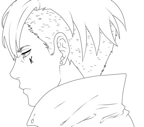 Kawaki Coloring Pages Printable For Free Download