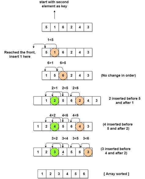 Insertion Sort Algorithm Studytonight