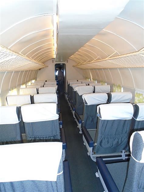 Cabin of DC 3 aircraft - Gallery One