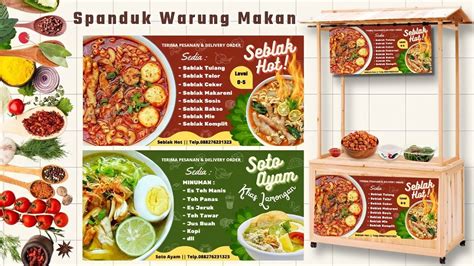 Contoh Banner Makanan Simple Ide Desain Banner Warung Makan My Xxx