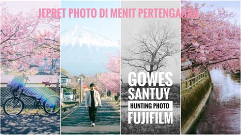 Gowes Santuy Desa Jepang Hunting Photo Pakai Fujifilm Saat Sakura