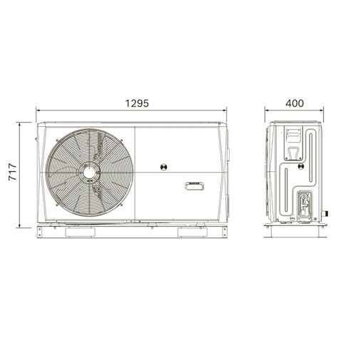 Bosch CS2000AWF 4 R S 4 KW CS2000AWF 4 R S Pompa Di Calore Aria Acqua