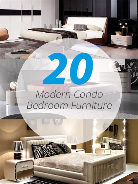 20 Crisp Modern Condo Bedroom Furniture for Uncluttered Look | Home ...