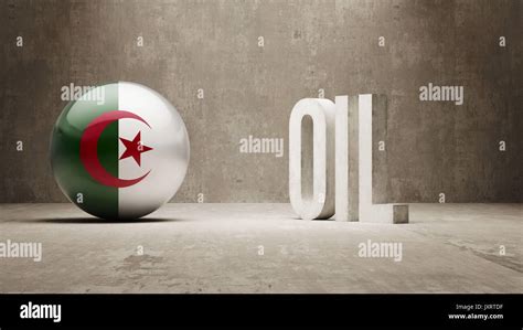 Algeria High Resolution Oil Concept Stock Photo - Alamy