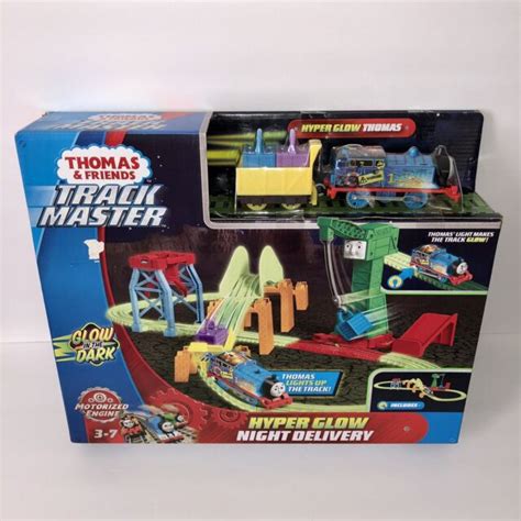 Thomas Friends Trackmaster HYPER Glow Night Delivery Playset Ggl75