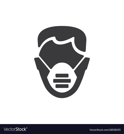 Medical Mask Icon Royalty Free Vector Image Vectorstock