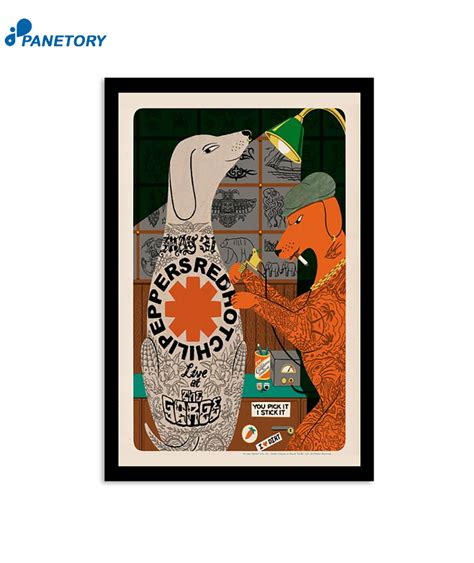 Red Hot Chili Peppers May St Gorge Amphitheatre Washington DC Poster