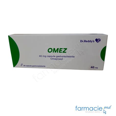 Omez 40 Mg Caps Gastrorez N15x2